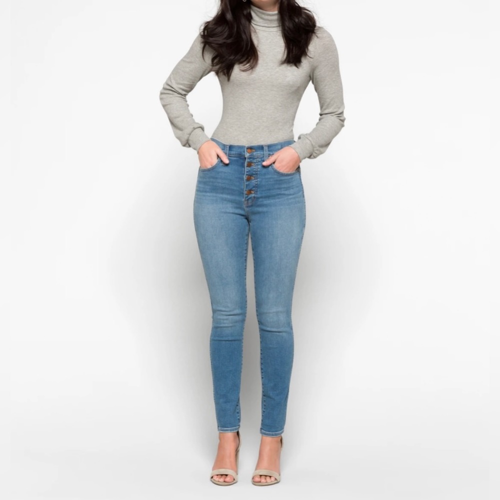 Madewell high rise skinny